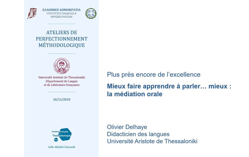 Mieux faire apprendre à parler : la médiation orale comme levier pédagogique